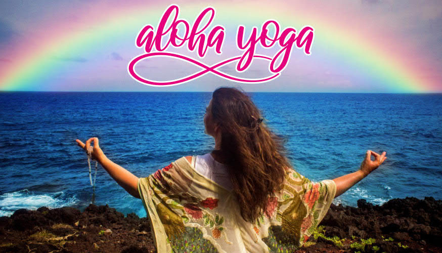 Carola Reifenrath "Aloha-Yoga"-Postkarte A6-Schnitt